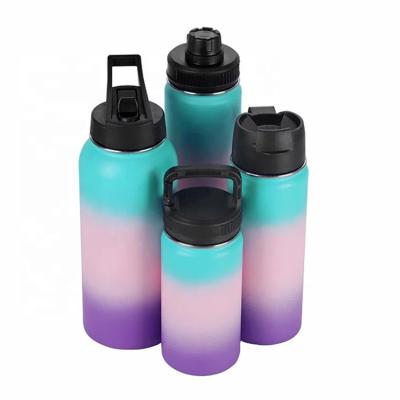 China Viable Wholesale Custom Logo Nimi 12 Ounce 16 Ounce 20 Ounce Hiking Bicycle Thermos Kids School Gym Water Bottles For Men Women KIS for sale