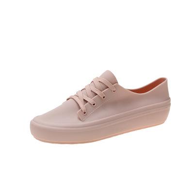 China Fashion Trend Classic Fashion Cute Sneakers For Women With Pure Color PU Leather Cute Canvas Shoes for sale