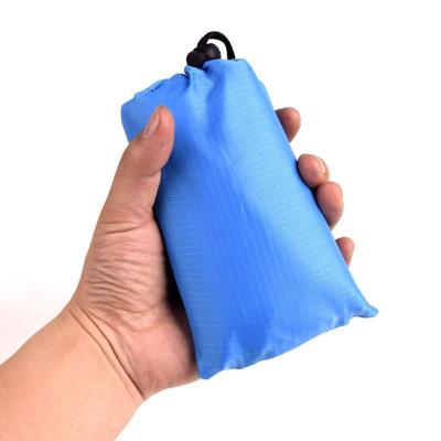 China Lightweight And Box Folding In A Small Pocket Sand Free Blanket Waterproof Beach Camping Mat for sale