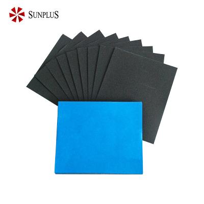 China Sunplus P60-P3000 Abrasives Paper Grit High Quality Waterproof Wetordry Sheet Silicon Carbide Sandpaper For Automotive 230*280mm for sale