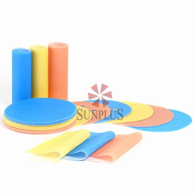 China Sunplus Abrasives Sandpaper Discs Flexible Film Sheets 150mm Sanding Disc for sale