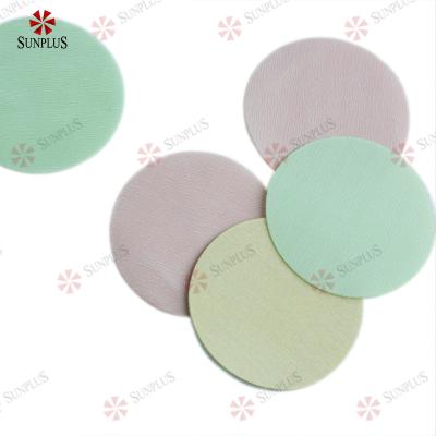 China Sunlplus Automotive Sanding Paper Green Color Sandpaper Abrasive Disc Foam Paper Disc 5