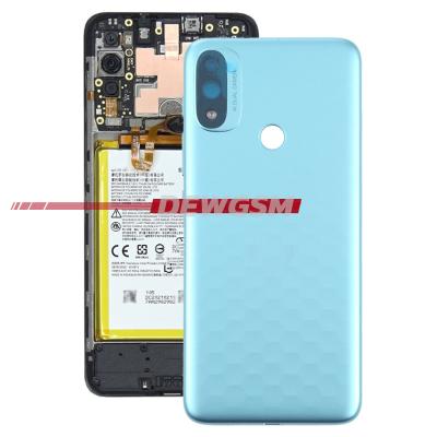 China Fix Broken Phone Housing Original Mobile Phone Battery Back Cover Case Replacement For Motorola Moto E20 XT2155 Housing Back Glass With Back Adhesive for sale