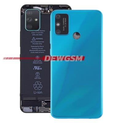 China Mobile Phone Broken Battery Housing Fix Phone Glass Cover Door Back Case Replacement For Huawei Honor Play 9A Housing Back Glass With Back Adhesive for sale