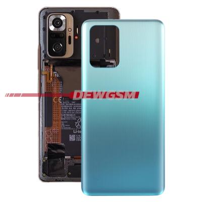 China Mobile Phone Case For Redmi Mobile Phone Battery Glass Cover Door Back Case Replacement For Redmi NOTE10 NOTE10S NOTE10PRO 4G 5G Housing Back Glass for sale