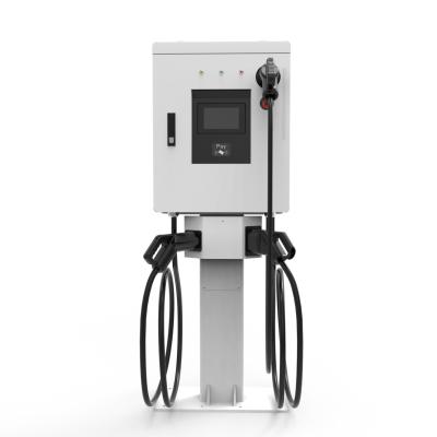 중국 DC / AC 출력 빠른 EV 충전 스테이션 30KW 40KW 전기 자동차 충전기 벽 장착 판매용