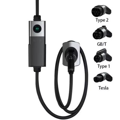 Chine Chargeur de voiture électrique portable Tesla 3,5 kW 7kw 11kw 22KW 16A / 32A IP55 à vendre