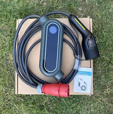 Китай Type 2 Level 2 Portable EV Charger 11kw 22kw 16A 32A 3 фазы быстрой зарядки электромобилей продается