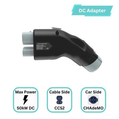 China 250A CCS2 naar CHAdeMO Adapter DC Fast EV Charging Adapter Combo 2 naar CHAdeMO EVSE Adapter voor Nissan Leaf eigenaar Te koop