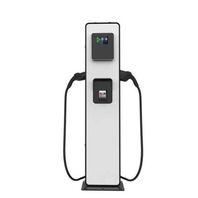 중국 DC Ev 충전기 바닥 장착 20kw 30kw 빠른 CCS GBT NACS Chademo 전기 자동차 충전 스테이션 판매용