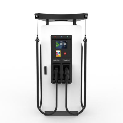 Cina Caricabatterie a corrente continua 60kW 120KW 180kW 200kW 240KW Ev caricabatterie auto elettrica Ocpp Fast Ev stazione di ricarica Nayax Pos macchina in vendita