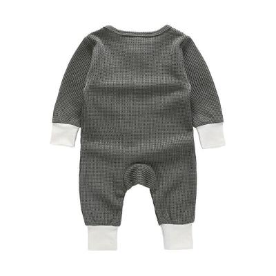 China Custom cotton baby romper baby boy girl overalls romper jumpsuit for winter long sleeve cotton custom romper for sale