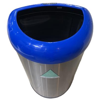 China Open Top Home /Garbage Home Office Kitchen Trash Bin/Trash Bin Sustainable Household Metal Waste Bin for sale