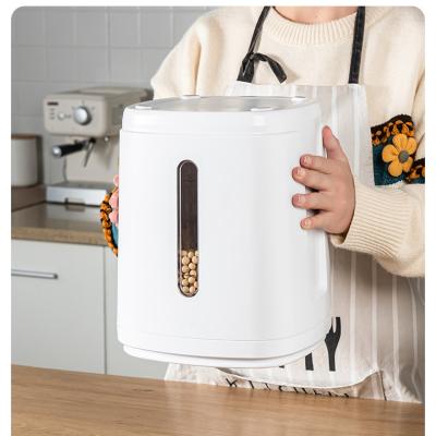 China Freshness Preservation Vacuum Rice Bucket Rice Dispenser Rice Container for sale