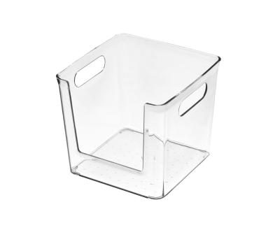 China Minimalist Hot Selling Universal Makeup High Quality Transparent Plastic Storage Box for sale