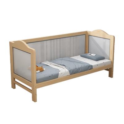 China Modern Wooden Baby Cot Crib Wood With Cradle for sale