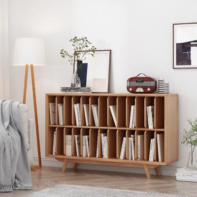 China Multifunctional Simple Book Shelves Rustic Bookcase Storage Display Cabinet Shelf in Study for sale