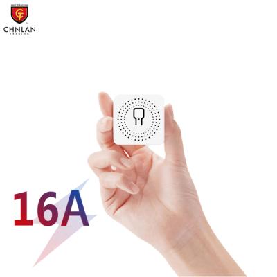 China Tuya Remote Control Smart Breaker Light Staircase Light Control WIFI Switch 10A 16A 2 Way Smart Switch DIY MIni WiFi Switch Module for sale