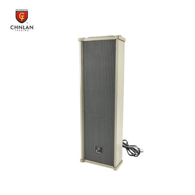 China Outdoor IP Sound System IP Wireless Speakers Software Control POE PA systemNetwork POE IP Column Loudspeaker for sale