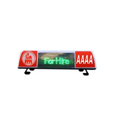 China Top Taxi / Taxi City Advertising / Car Top Mobile Roof LED Sign Advertising for sale