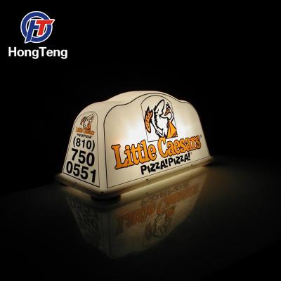 China Standard Transparent High Quality Taxi Cardboard Top Export Advertising For Pizza for sale