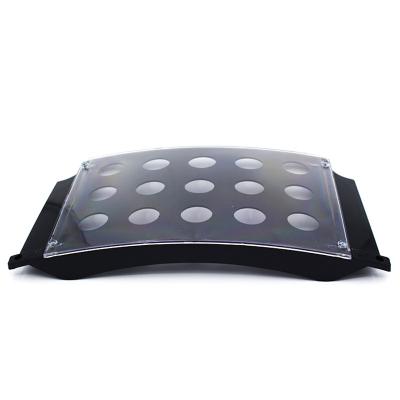 China Bus Rear Seat HT-11 Bus Interior Accessories Black Bus Rear Seat Advertising Display Board for sale