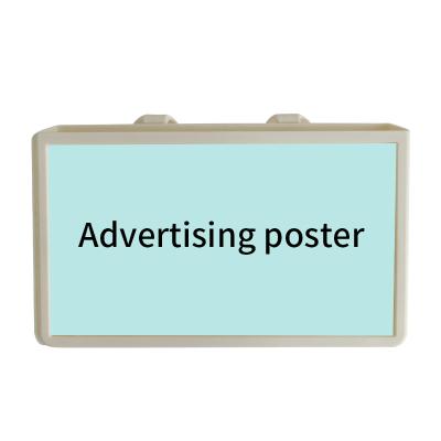 China PP Waterproof Bus Back Seat Advertising Display Board for sale