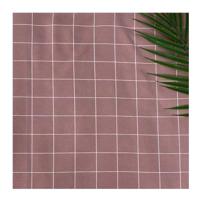 China 2021 New Stretch Fashion Plaid 100%Polyester Fabric Printed For Dress Sewing Fabric for sale