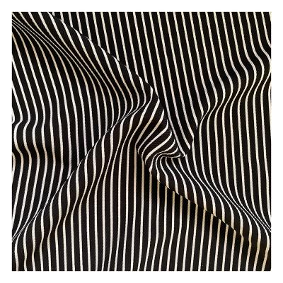 China Blackout Discount 100 GSM 58 Inch Wide Stripe Printing Fabric For Sewing Material Dress for sale