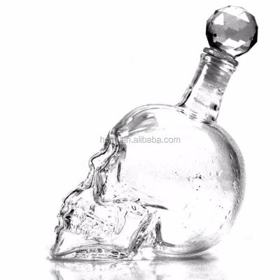 China Home Bar Crystal Beer Vodka Whiskey Wine Decanter Bottle / Stocked Spirits Crystal Cup for sale