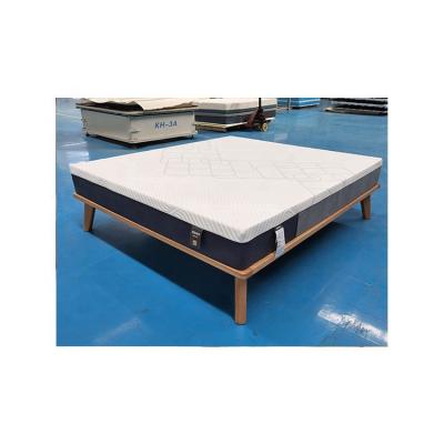 China Massage Factory Hot Selling Double Bed King Size Inflatable Mattresses With Pump for sale