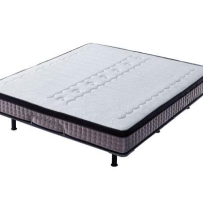 China Competitive Price Factory Direct Sale Convertible Box Spring Bed Foam Spring King Size Bed Mattress for sale