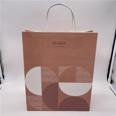 China Custom Personalized Printed LOGO White Cardboard Shopping Gift Reused Paper Bag from Materials Manufacturer for sale