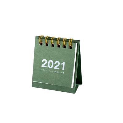 China Cheap Table Calendar 2021 Mini Pocket Custom Desk Calendar for sale