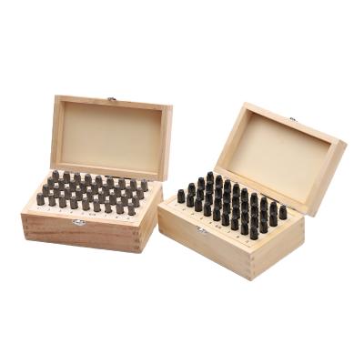 China Good Supplier CR40 STEEL Alphabet Punch Set Ametal Letter Stamp for sale