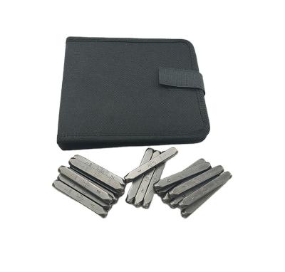 China Hot Selling High Quality Finely Processed Carbon Steel Alphabet Punch Letter Set Tool Kit for sale