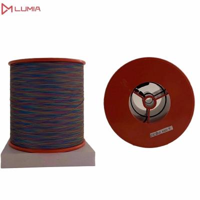 China Safety Warning 0.5mm Iridescent Double Side Reflective Yarn For Knitting Beanies for sale