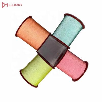 China Safety Warning 2021 Best Selling 0.5mm Colorful Reflective Yarn For Knitting for sale