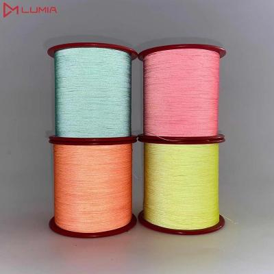 China Safety Warning High Tensile 0.5mm Colored Reflective Yarn For Knitting for sale