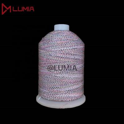 China Light weight rainbow top reflective knitting yarn for sports socks for sale