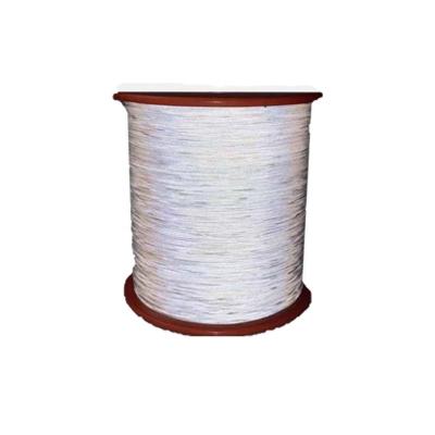 China Hot Selling 0.25 Mm High Tenacity Double Sided High Visibility Rainbow Silver Gray Reflective Yarn For Knitting And Weaving for sale