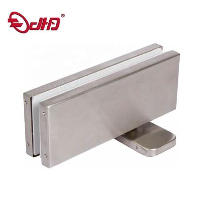 China Modern High Quality Hydraulic Patch Concealed 304 Floor Spring Stainless Steel For 100 Kg Tempered Glass Door for sale