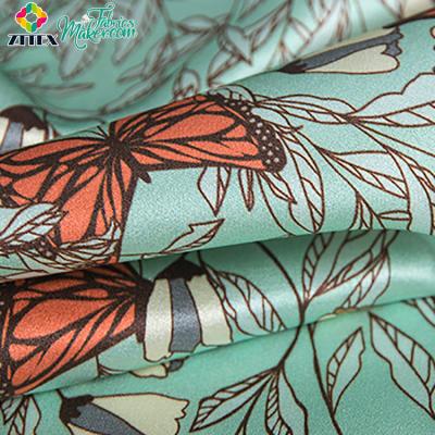 China ZTTEX QUICK DRY NO MOQ OEM Comfortable Fabric 23mm 100% Silk Jacquard Fabric for sale