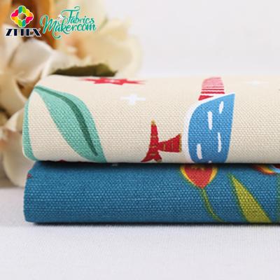 China Pattern Plain Antistatic Printing Type Custom Woven 100% Cotton Dots Fabric for sale