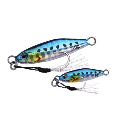 China Shore Fishing Jig Maker Chinese Jig Metal Jig Bait Lure 7G 35MM for sale