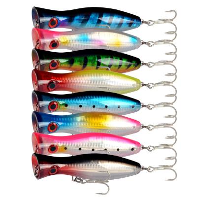 China ABS Manufacturer Supplier China Cheap 40g Plastic Snap Tuna Popper Bait Lures Fishing Snap 40G for sale