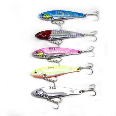 China Metal Lead Vib Lures 3g 5g 7g 10g 12g 14g 18g Hard Bait Freshwater Saltwater Fishing Artificial Lures for sale