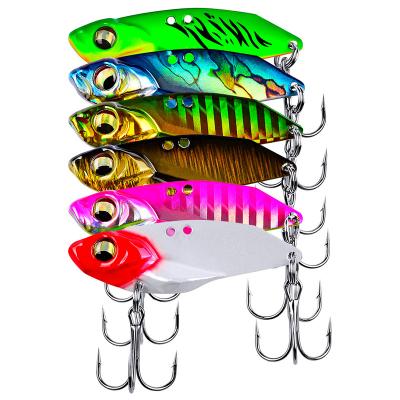 China Outdoor Fishing Activity 5g/7g/10g/15g VIB Fishing Lure Metal Groundbait for Saltwater and Freshwater Casting for sale