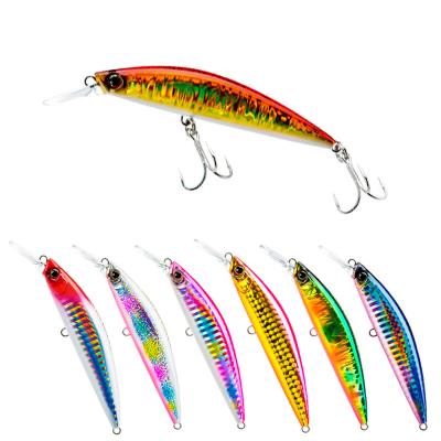 China ABS Plastic Quality Minnow Japan's Choice Sinking Minnow Lure Bass Fishing Minnow 9G 83MM for sale