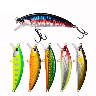 China Professional ABS Plastic Supplier Hard Lure 50mm Minnow Sinking Minnow 5G for sale